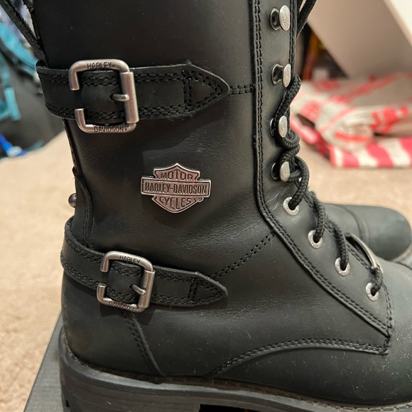 ***SOLD*** Harley Davidson Woman’s Balsa Boot - Gently used (1 time) boots - Picture 5 of 7